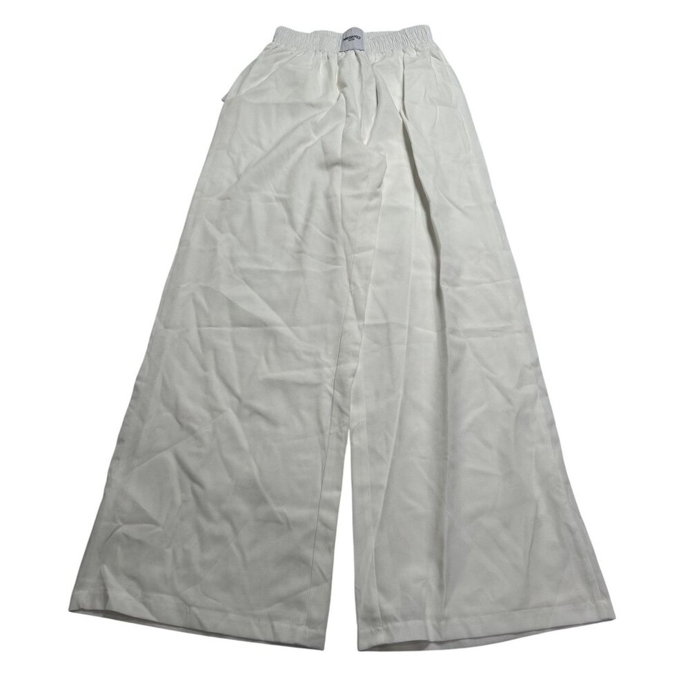 Princess Polly Beach House Pants in White TALL